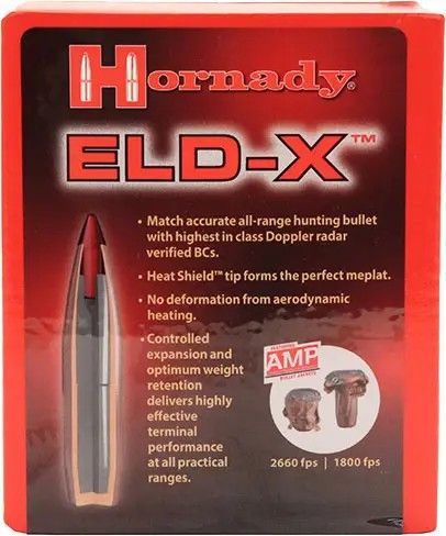 Куля Hornady ELD-X кал .30 маса 220 гр (14.3 г) 100 шт