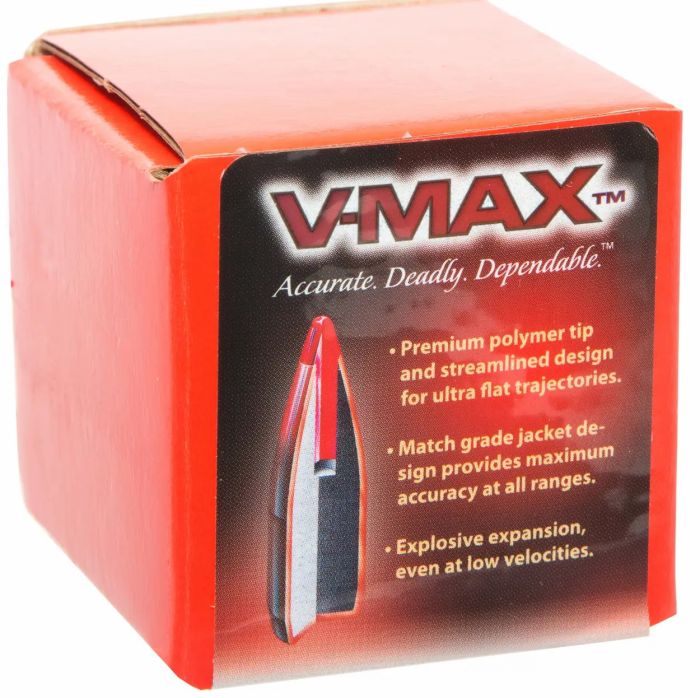 Куля Hornady V-Max кал .224 маса 55 гр (3.6 г) 100 шт