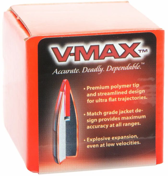 Куля Hornady V-Max кал .224 маса 50 гр (3.2 г) 100 шт