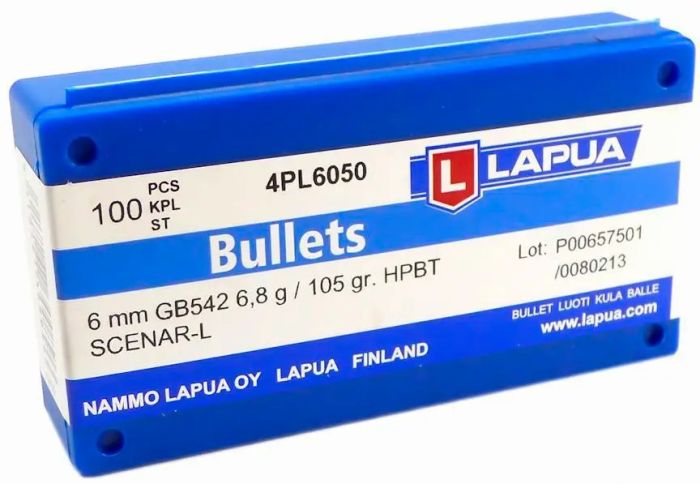 Куля Lapua OTM Scenar-L GB542 кал. 6 мм (.243) маса 105 гр (6.8 г)