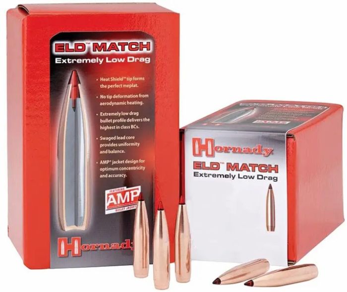 Куля Hornady ELD Match кал. 6.5 мм (.264)  маса 147 гр (9.5 г) 100 шт