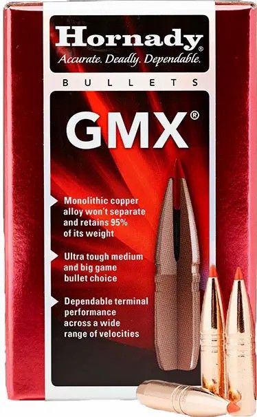 Куля Hornady GMX кал .224 маса 70 гр (4.5 г) 50 шт
