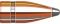 Куля Hornady InterLock SP кал .310 маса 123 гр (8 г) 100 шт