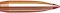Куля Hornady ELD Match кал. 6.5 мм (.264)  маса 123 гр (8 г) 100 шт