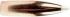 Куля Nosler AccuBond кал .338 маса 225 гр (14.6 г) 50 шт