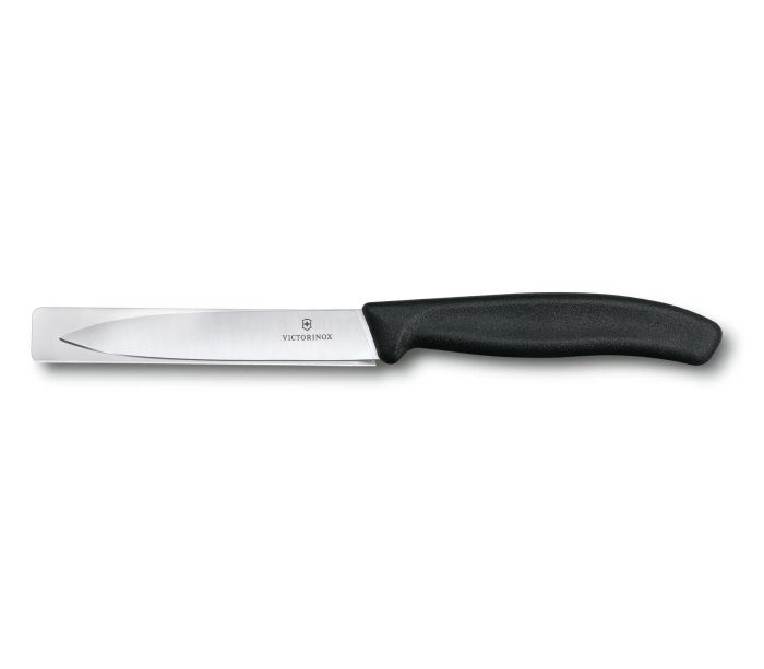 Ніж кухонний Victorinox Swiss Classic Paring 6.7703, лезо - 10 см, чорне руків'я