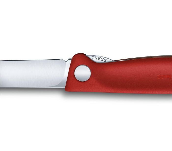 Ніж кухонний Victorinox Swiss Classic Foldable Paring 6.7801.FB, червоний