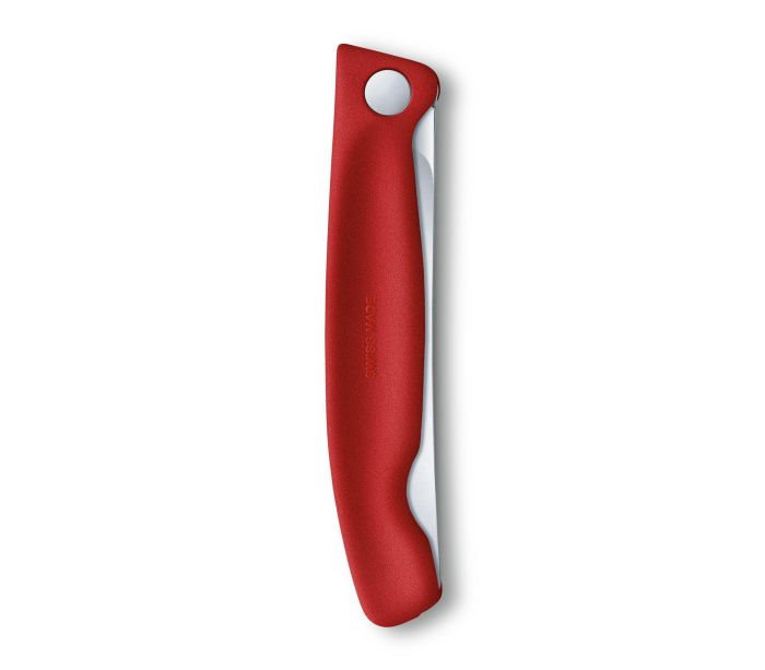 Ніж кухонний Victorinox Swiss Classic Foldable Paring 6.7801.FB, червоний