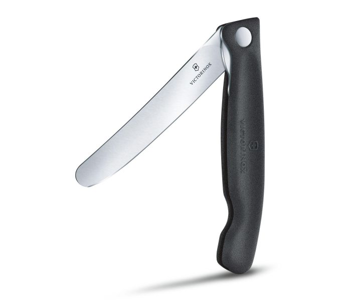 Ніж кухонний Victorinox Swiss Classic Foldable Paring 6.7803.FB, чорний