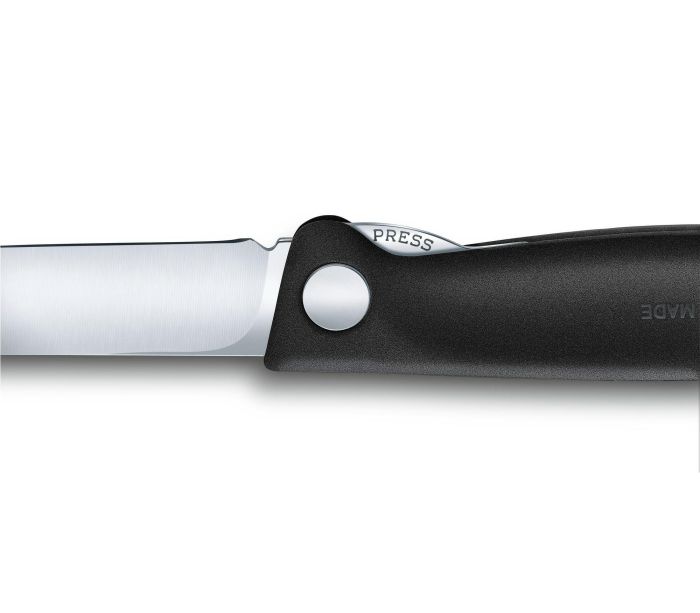 Ніж кухонний Victorinox Swiss Classic Foldable Paring 6.7803.FB, чорний