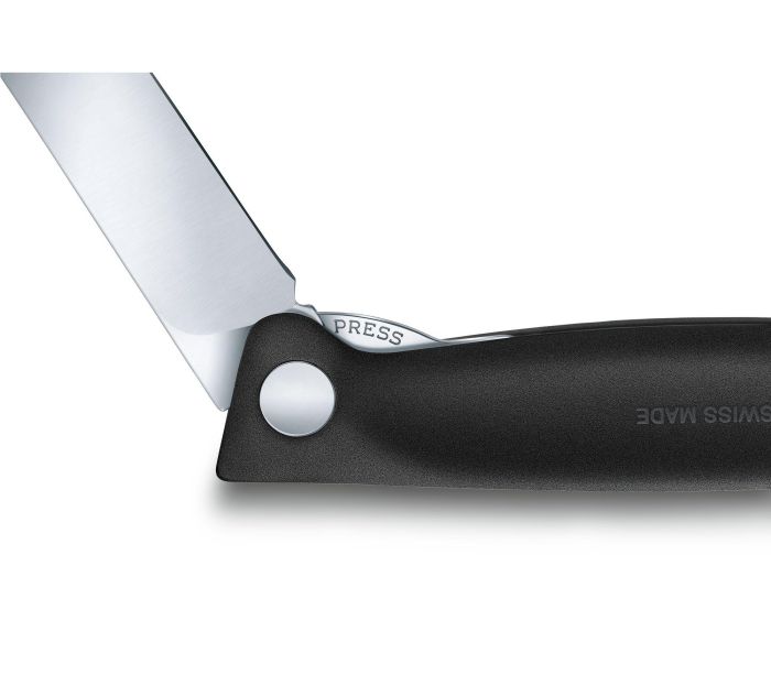 Ніж кухонний Victorinox Swiss Classic Foldable Paring 6.7803.FB, чорний