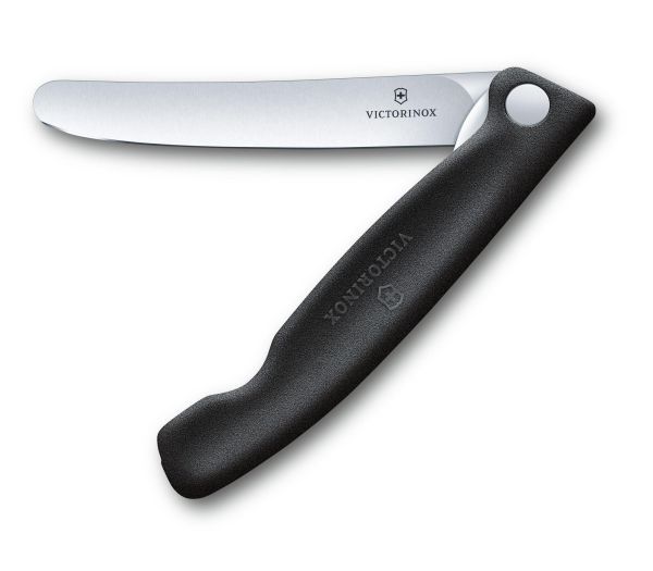 Ніж кухонний Victorinox Swiss Classic Foldable Paring 6.7803.FB, чорний