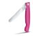 Ніж кухонний Victorinox Swiss Classic Foldable Paring 6.7836.F5B, серейтор, рожевий