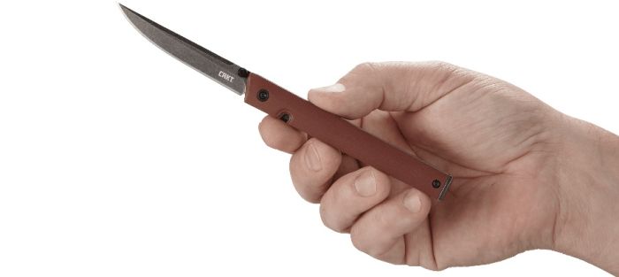 Ніж складаний CRKT CEO Burgundy 7096BKD2