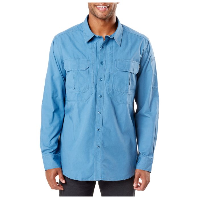 Сорочка 5.11 Tactical Expedition з довгим рукавом Stone Wash Diplomat