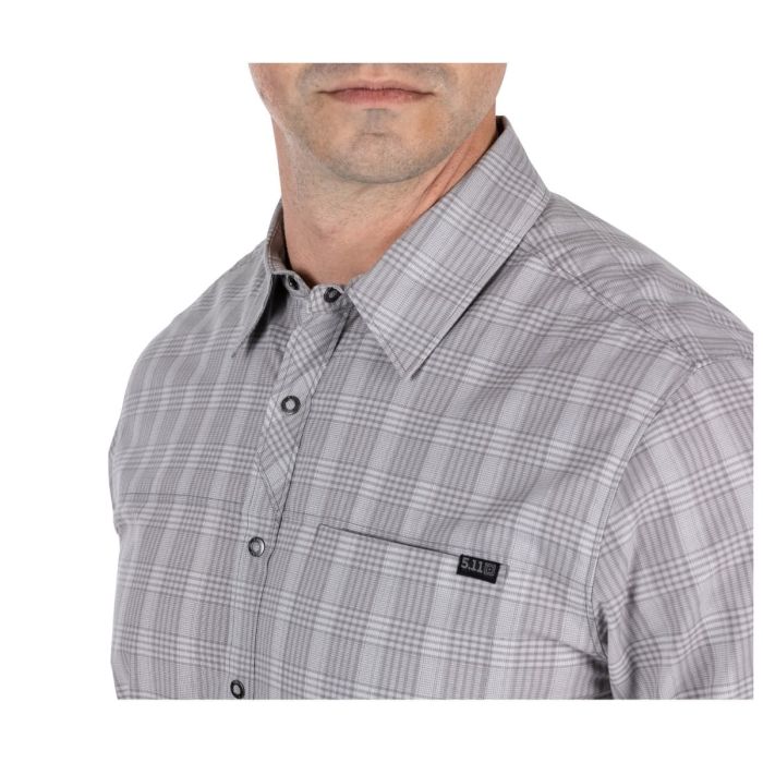 Сорочка 5.11 Tactical Echo з довгим рукавом Cinder Plaid