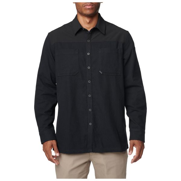Сорочка тактична 5.11 Tactical Ascension Long Sleeve Shirt Black