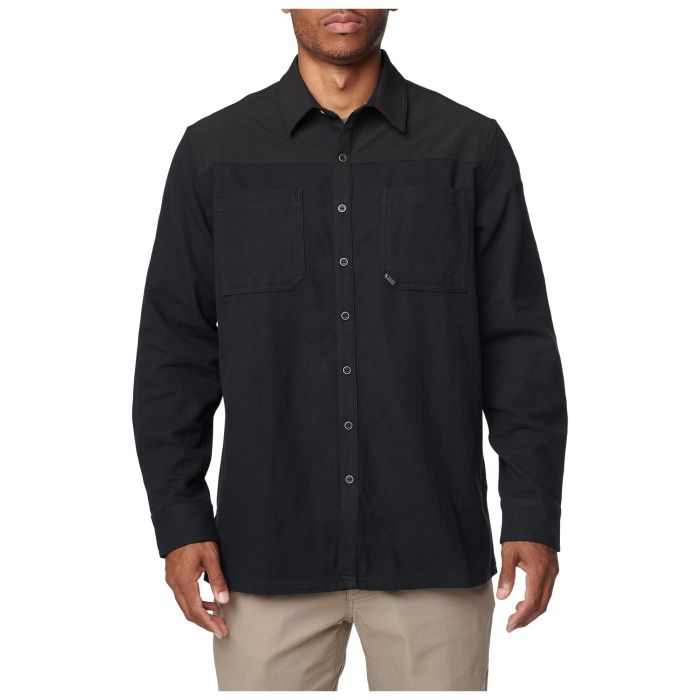 Сорочка тактична 5.11 Tactical Ascension Long Sleeve Shirt Black