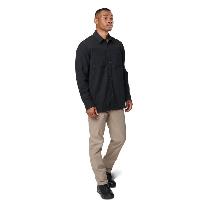 Сорочка тактична 5.11 Tactical Ascension Long Sleeve Shirt Black