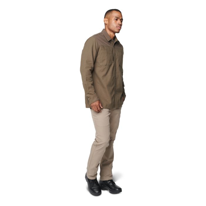 Сорочка тактична 5.11 Tactical Ascension Long Sleeve Shirt Tundra