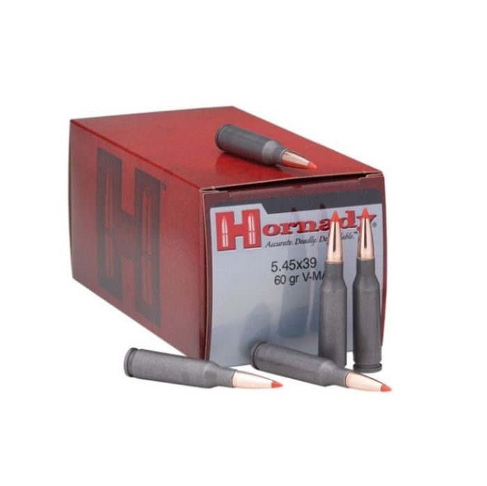 Патрон Hornady Steel кал. 5.45х39 куля V-Max маса 60 г (3.9 г)