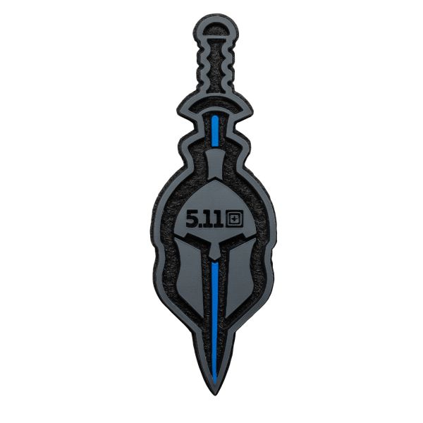 Патч 5.11 Tactical Spartan Blue Line
