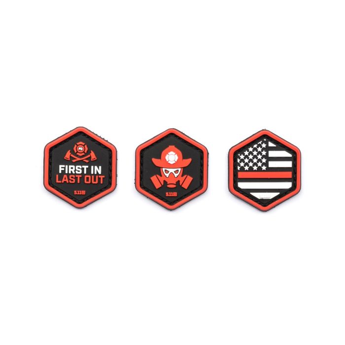 Набір шевронів 5.11 Tactical FD Hex