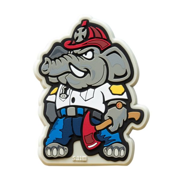 Патч 5.11 Tactical The Wild Ones Series One Elephant Firefighter (82024)