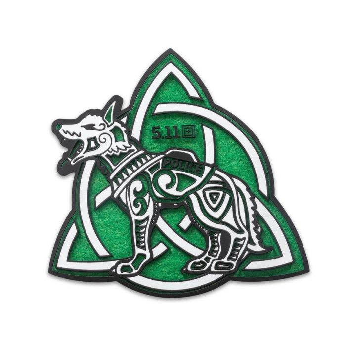 Патч 5.11 Tactical Celtic Police Dog Patch