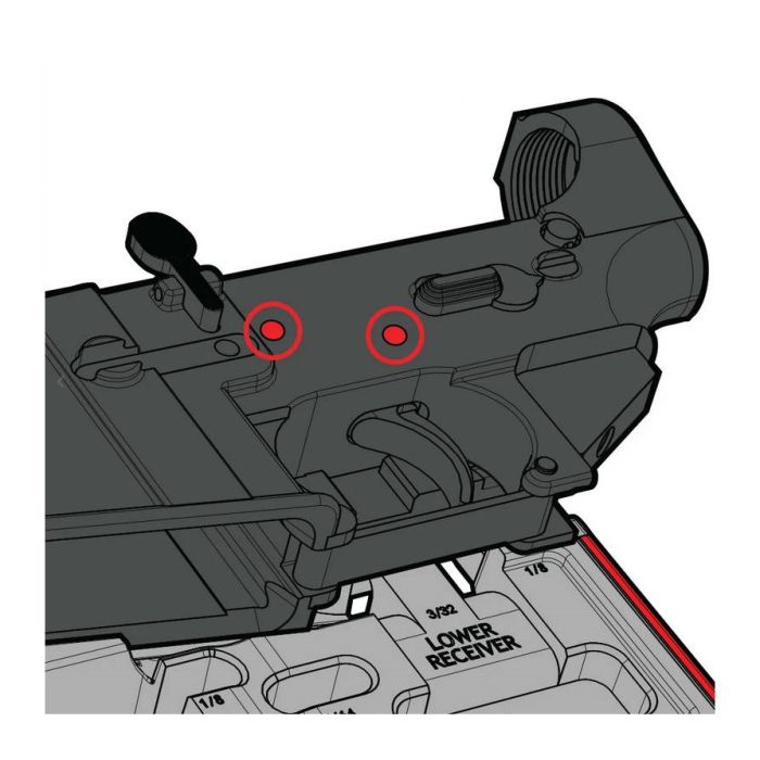 Інструмент Real Avid AR15 Master Bench Block AVAR15MBB