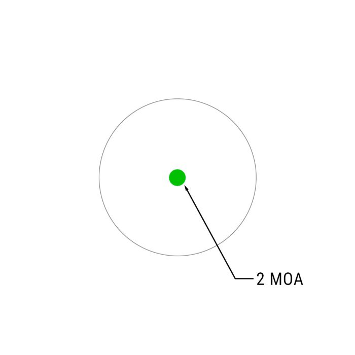 Коліматорний приціл HOLOSUN AEMS CORE Green 120101