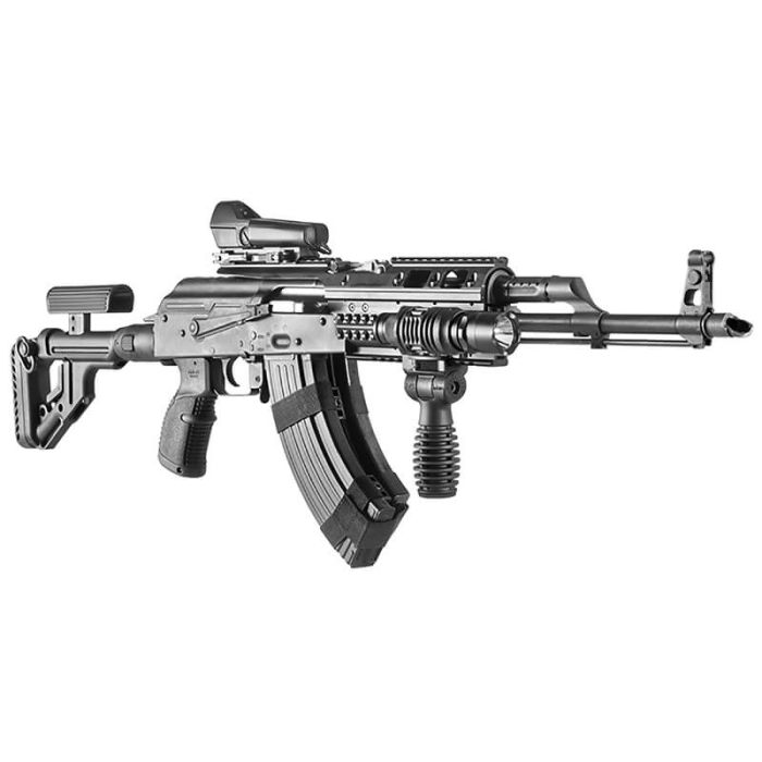 Руків'я пістолетне FAB Defense AGR-47 прогумоване для АК-47/74