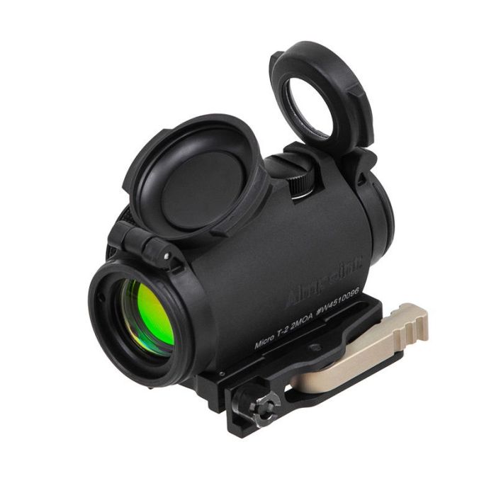 Приціл коліматорний Aimpoint T-2 Micro LRP зі швидкознімним кріпленням на планку Пікатінні / Вівера