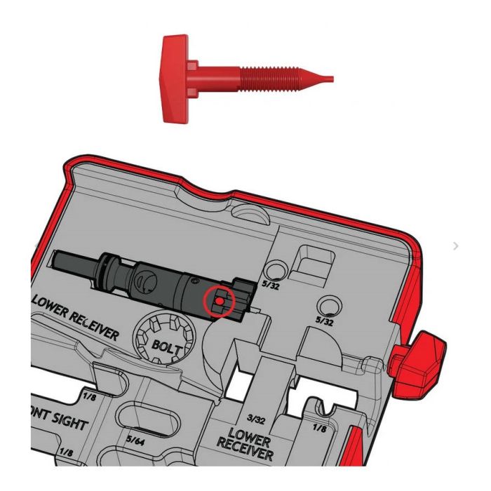 Інструмент Real Avid AR15 Master Bench Block AVAR15MBB