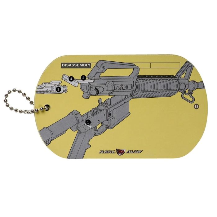 Брелок Real Avid AR15 Field Guide AVAR15R