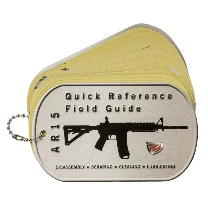 Брелок Real Avid AR15 Field Guide AVAR15R