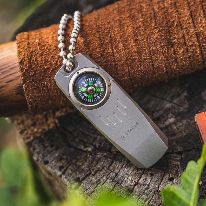 Аварійний свисток Olight Otacle Owhistle 2 з компактним компасом EDC
