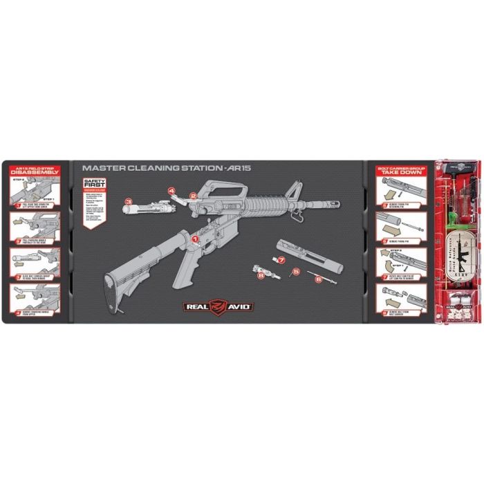 Набір для чищення Real Avid Master Cleaning Station AR-15 AVMCS-AR
