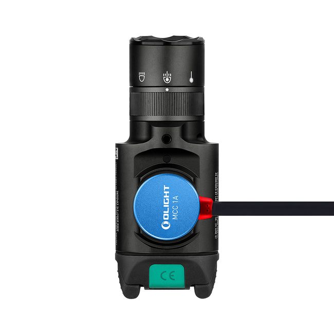 Ліхтар з ЛЦВ Olight Baldr Pro R Green Laser Black
