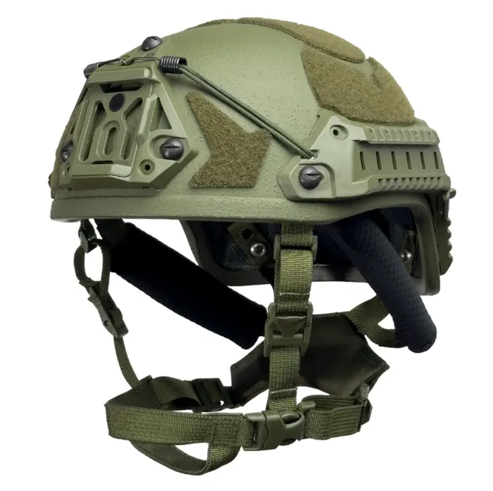 Балістичний шолом NIJ IIIA Sestan-Busch Helmet BK-ACH-HC OD Green (з комплектом додаткових подушок)