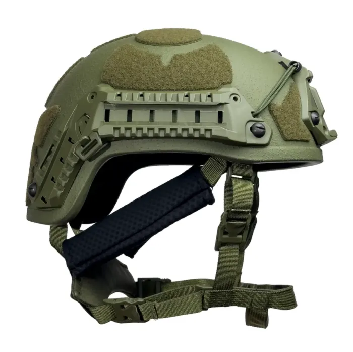 Балістичний шолом NIJ IIIA Sestan-Busch Helmet BK-ACH-HC OD Green (з комплектом додаткових подушок)