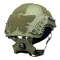 Балістичний шолом NIJ IIIA Sestan-Busch Helmet BK-ACH-HC OD Green (з комплектом додаткових подушок)