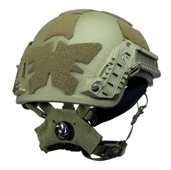 Балістичний шолом NIJ IIIA Sestan-Busch Helmet BK-ACH-HC OD Green (з комплектом додаткових подушок)