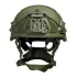 Балістичний шолом NIJ IIIA Sestan-Busch Helmet BK-ACH-MC OD Green (з комплектом додаткових подушок)