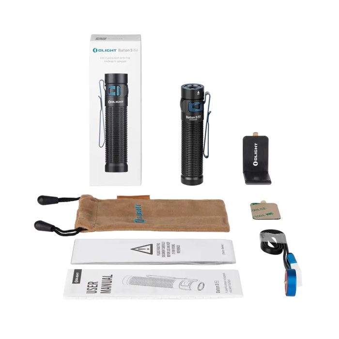 Ліхтар Olight Baton 3 Pro Black NW