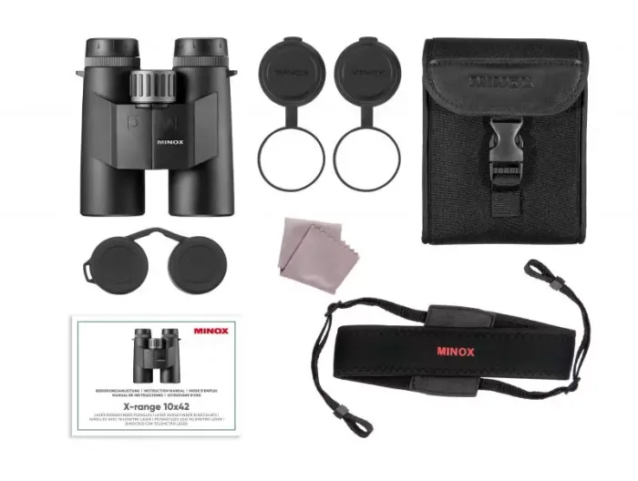 Бінокль Minox X-Range 10x42 з лазерним далекоміром
