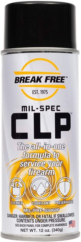 Засіб Break Free CLP 12 для очищення, змащення, консервації зброї 340 мл (аерозоль)