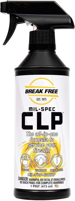 Засіб Break Free CLP 5 для очищення, змащення, консервації зброї 473 мл (маслянка з пульверизатором)