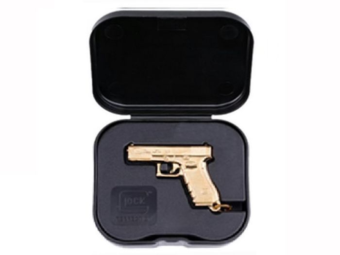Брелок Glock Gen4 33426 (золотисте покриття)