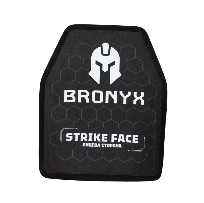 Бронеплита BRONYX НВМПЕ (UHMWPE) 3-го класу захисту розмір Medium